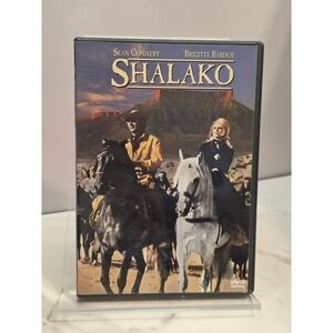 Shalako DVD Sean Connery Brigitte Bardot Western Movie Anchor Bay 1968‎ Classic